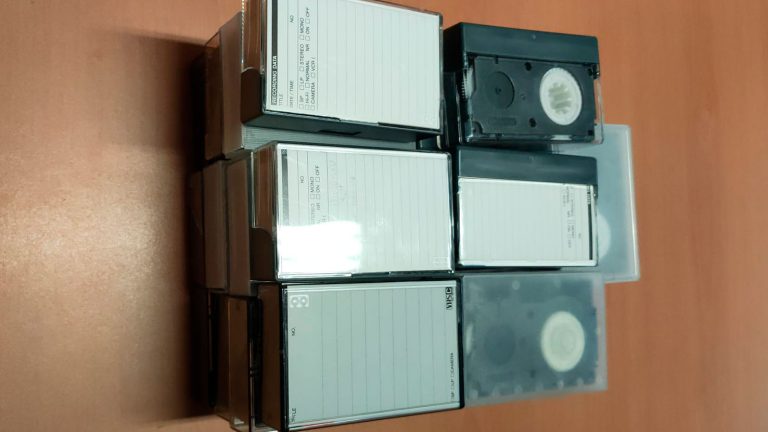 Cintas de Vídeo VHS-C.