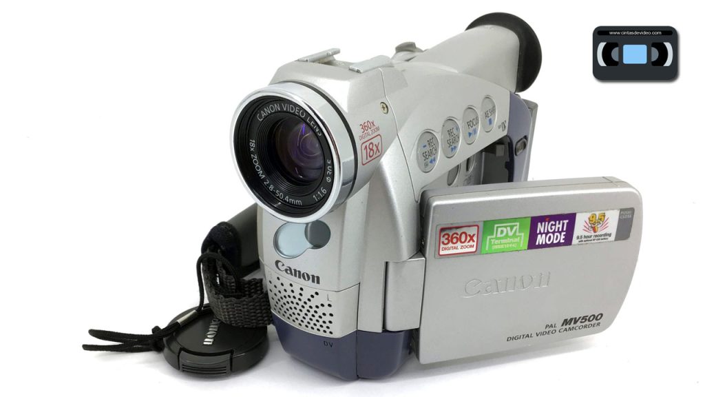 Cámara de Vídeo Mini DV Canon MV500.